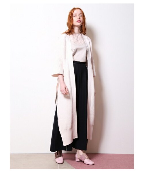 FURFUR（ファーファー）の「ベルスリーブロングカーディガン（カーディガン・レディース・PNK/GRY/NVY・F）」の18枚目の写真