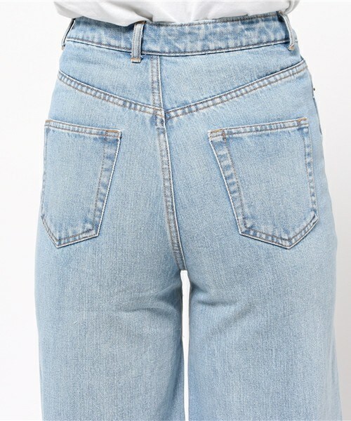archives（アルシーヴ）の「ワイドデニムパンツ（デニムパンツ・レディース・ブルー/ロイヤルブルー・SMALL/MEDIUM）」の7枚目の写真