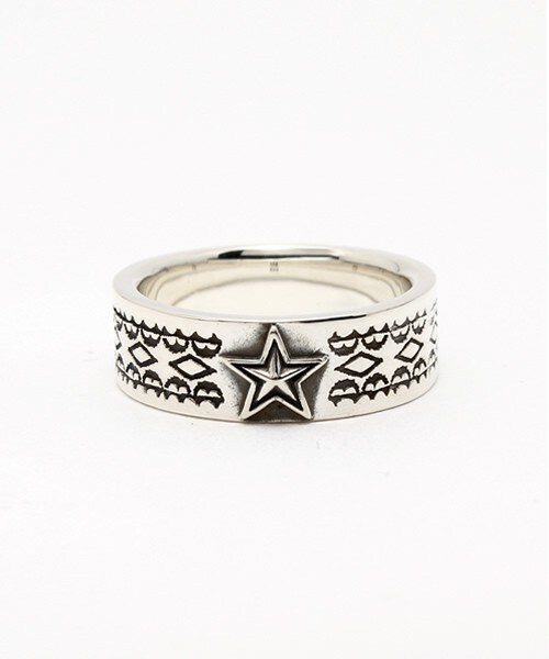 LION HEART（ライオンハート）の「LH INDIAN STAR-01RN038-平打ちリング（リング・メンズ・シルバー・#7/#9/#11/#13/#15/#17/#19/#21）」の3枚目の写真