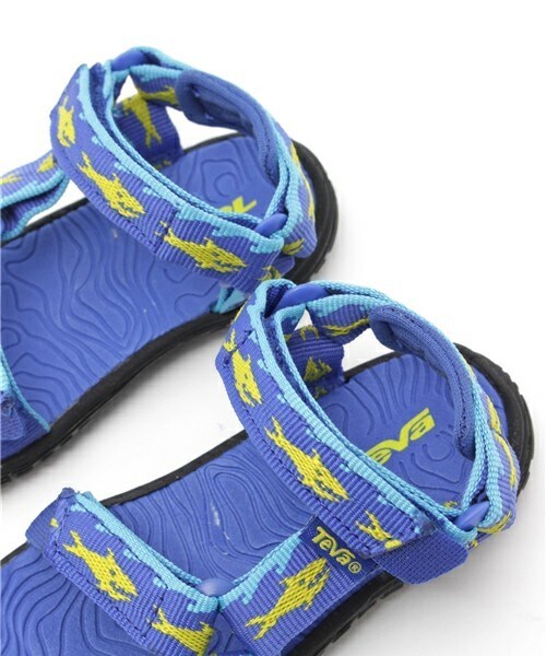 Teva（テバ）の「ベビー キッズ テバ キッズ ハリケーン3 スポーツサンダル Teva HURRICANE 3 110207T（サンダル・キッズ・ブルー・12cm/13cm/14cm）」の7枚目の写真