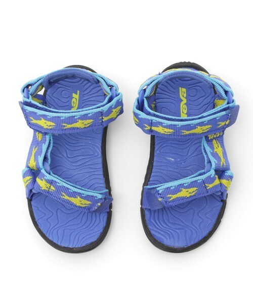 Teva（テバ）の「ベビー キッズ テバ キッズ ハリケーン3 スポーツサンダル Teva HURRICANE 3 110207T（サンダル・キッズ・ブルー・12cm/13cm/14cm）」の9枚目の写真