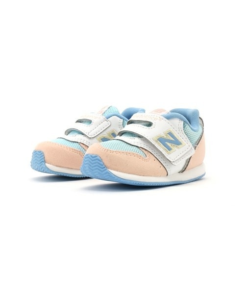 NEW BALANCE（ニューバランス）の「ベビー キッズ ニューバランス ベルクロ new balance FS996 PLI PWI（スニーカー・キッズ・パープル/ピンク・12cm/13cm/14cm/15cm/16cm）」の2枚目の写真