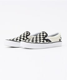 VANS | レディース バンズ スリッポン ライトプラス チェッカーフラッグ VANS Slip-On Lite Plus VN0004PEIB8(スニーカー)