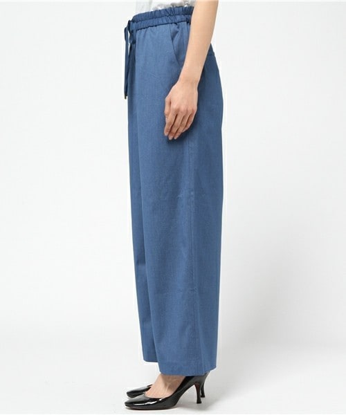 Bou Jeloud(ブージュルード)の「ドロリーリラックスワイドパンツ(その他パンツ・レディース・カーキ/ブルー・38)」の4枚目の写真