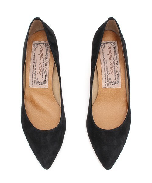 Bou Jeloud(ブージュルード)の「【MADE IN JAPAN】 PIGスエード パンプス(パンプス・レディース・ブラック/サンドベージュ/ネイビー/レッド/カモフラージュ・S/M/L)」の12枚目の写真