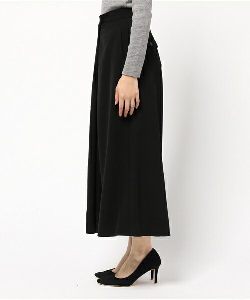 Bou Jeloud（ブージュルード）の「フロントスラップスカンツ（その他パンツ・レディース・ブラック/ベージュ・36/38）」の4枚目の写真