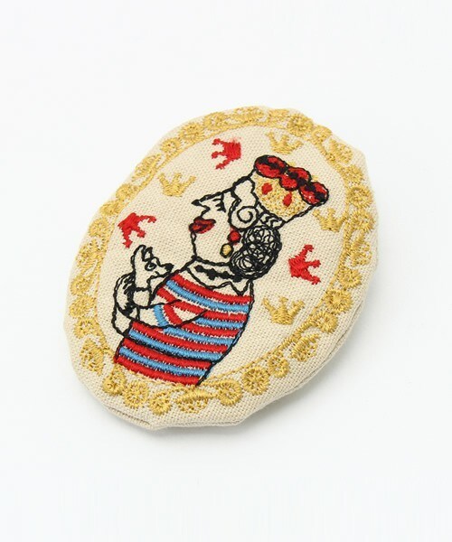 Bou Jeloud（ブージュルード）の「刺繍クラフドブローチ（ブローチ/コサージュ・レディース・A/B/C・ONE SIZE）」の3枚目の写真