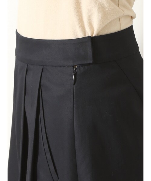 36Quatre-Neuf（カトルナフ）の「スーピマバーバリワイドパンツ【予約】（パンツ・レディース・beige/khaki/navy・1/2）」の6枚目の写真