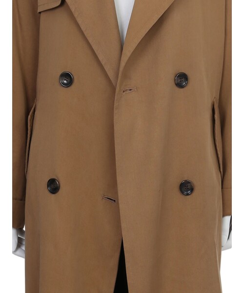 Ungrid（アングリッド）の「テンセルルーズトレンチコート（ジャケット/アウター・レディース・カーキ/キャメル・S/M）」の9枚目の写真