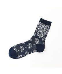 Tabio | ジャガードバンダナ柄ソックス(レッグウェア)