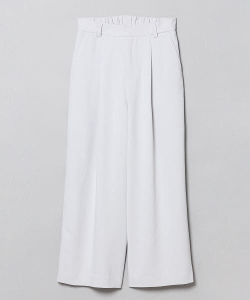 JEANASIS(ジーナシス)の「9LENGTHワイドパンツ(パンツ・オフホワイト()/ブラック()/ライトグレー()/ピンク()・FREE)」の3枚目の写真