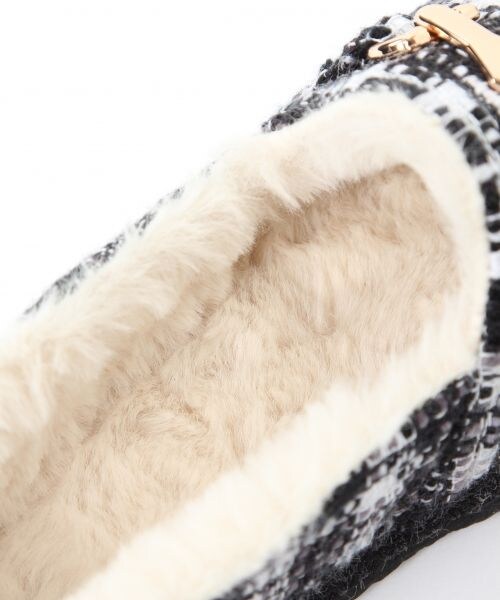 BLISS POINT(ブリスポイント)の「ムートンビットエスパ10(シューズ・ブラック/キャメル/グリーン/チェック・M(23~23.5cm)/L(24~24.5cm))」の10枚目の写真