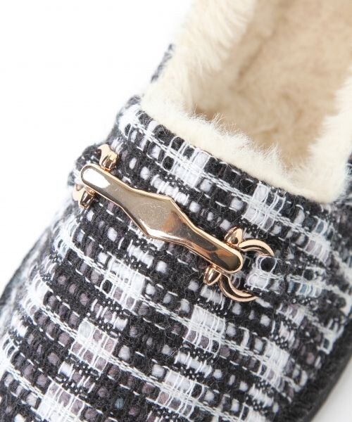 BLISS POINT(ブリスポイント)の「ムートンビットエスパ10(シューズ・ブラック/キャメル/グリーン/チェック・M(23~23.5cm)/L(24~24.5cm))」の11枚目の写真