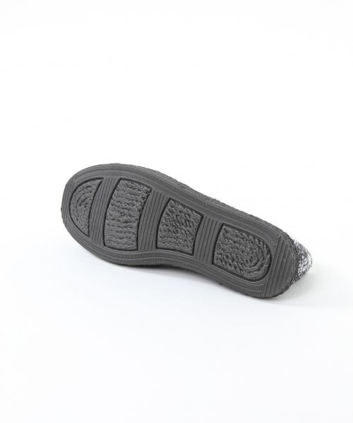 BLISS POINT(ブリスポイント)の「ムートンビットエスパ10(シューズ・ブラック/キャメル/グリーン/チェック・M(23~23.5cm)/L(24~24.5cm))」の9枚目の写真