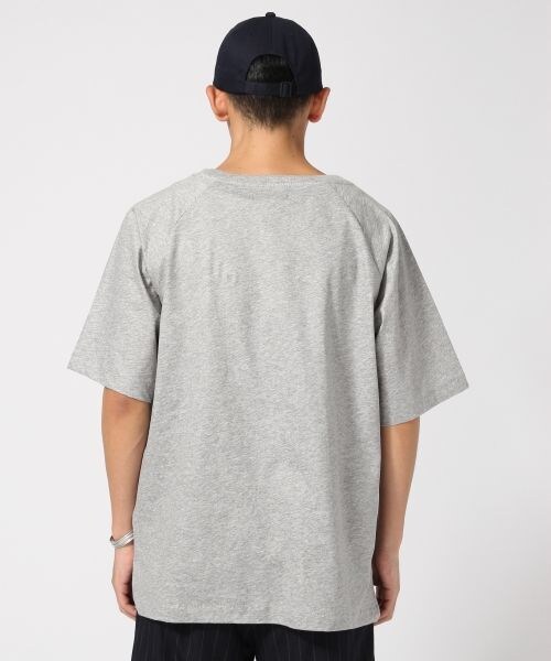 RAGEBLUE(レイジブルー)の「コーティングプルオーバーシャツ(トップス・ホワイト/グレー/ブラウン系/ネイビー・M/L)」の7枚目の写真