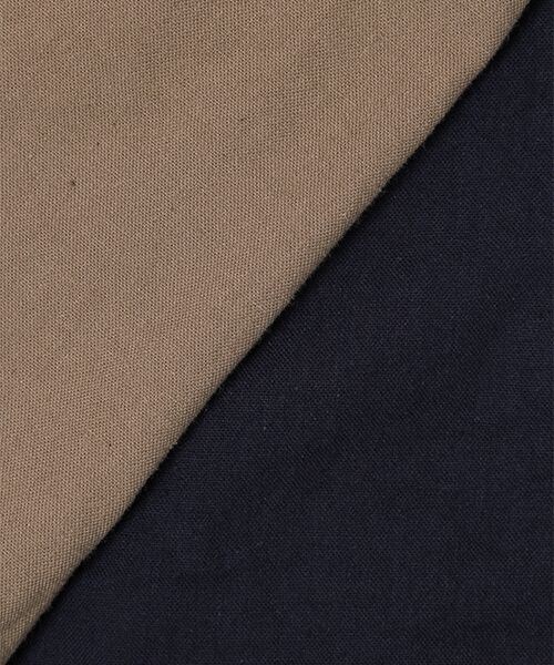 studio CLIP（スタディオクリップ）の「コットンリネンクロス2WAYワンピース（ワンピース/ドレス・ベージュ/ネイビー・F）」の10枚目の写真