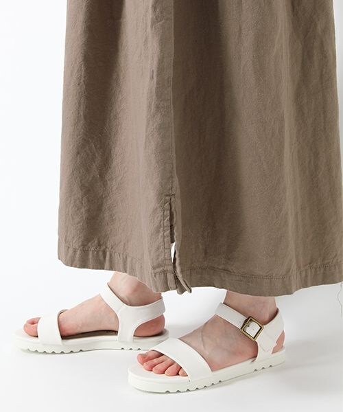 studio CLIP（スタディオクリップ）の「コットンリネンクロス2WAYワンピース（ワンピース/ドレス・ベージュ/ネイビー・F）」の8枚目の写真