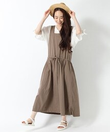 studio CLIP | コットンリネンクロス2WAYワンピース(ワンピース/ドレス)