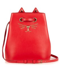 Charlotte Olympia | CHARLOTTE OLYMPIA Feline leather bucket bag(ハンドバッグ)
