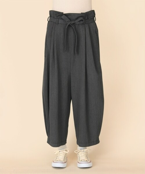 RNA-N（アールエヌエーエヌ）の「＜予約＞ロークロッチツイルルーズパンツ（パンツ・レディース・ベージュ/ネイビー/杢グレー・M）」の14枚目の写真