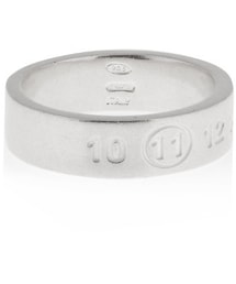 Maison Margiela | MAISON MARGIELA Stamped silver ring(リング)