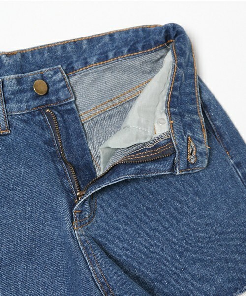 archives（アルシーヴ）の「カットオフデニムショートパンツ（デニムパンツ・レディース・ネイビー/ロイヤルブルー・SMALL/MEDIUM）」の9枚目の写真