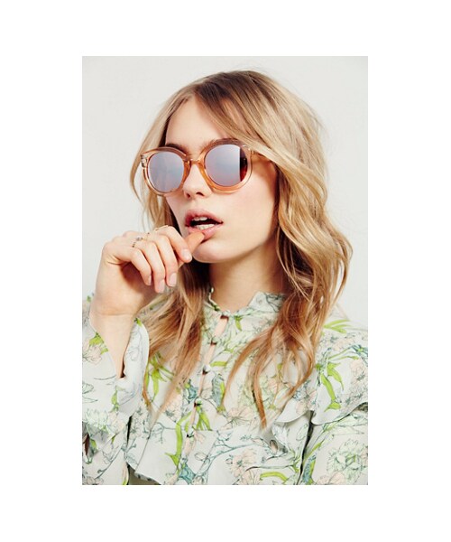 FREE PEOPLE（フリーピープル）の「Free People Womens ABBEY ROAD SUNGLASSES（サングラス・レディース・Black/White/Orange/Gray/Green/Brown・ONE SIZE）」の6枚目の写真
