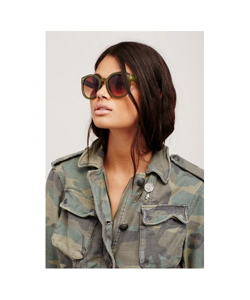 FREE PEOPLE（フリーピープル）の「Free People Womens ABBEY ROAD SUNGLASSES（サングラス・レディース・Black/White/Orange/Gray/Green/Brown・ONE SIZE）」の5枚目の写真