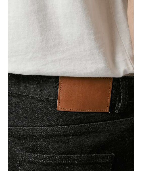 TOPMAN（トップマン）の「LTD Washed Black Stretch Skinny Selvedge Jeans（デニムパンツ・メンズ・Black・32S/32L/34L）」の5枚目の写真