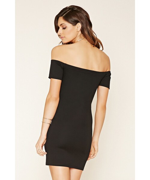 FOREVER 21(フォーエバー トゥエンティーワン)の「FOREVER 21 Contemporary Bodycon Dress(ワンピース・レディース・Black/White/Yellow・L/XL)」の9枚目の写真