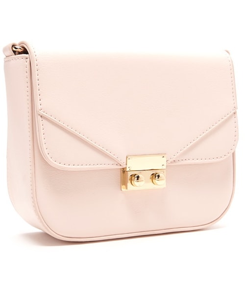 FOREVER 21(フォーエバー トゥエンティーワン)の「FOREVER 21 Chain Faux Leather Crossbody(ショルダーバッグ・レディース・Black/Pink・ONE SIZE)」の8枚目の写真