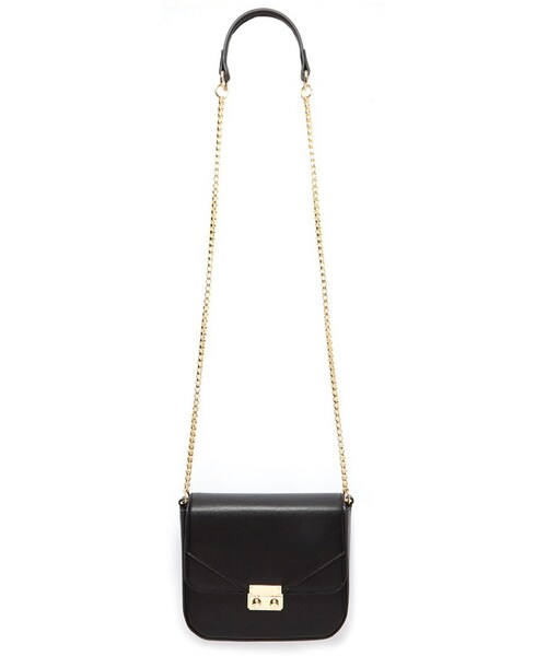 FOREVER 21(フォーエバー トゥエンティーワン)の「FOREVER 21 Chain Faux Leather Crossbody(ショルダーバッグ・レディース・Black/Pink・ONE SIZE)」の13枚目の写真