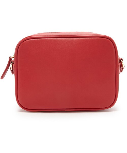 FOREVER 21（フォーエバー トゥエンティーワン）の「FOREVER 21 Faux Leather Crossbody（ショルダーバッグ・レディース・Black/White/Red・ONE SIZE）」の9枚目の写真