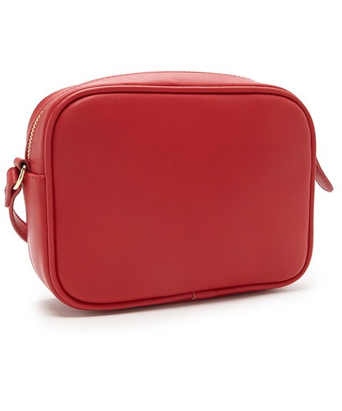 FOREVER 21（フォーエバー トゥエンティーワン）の「FOREVER 21 Faux Leather Crossbody（ショルダーバッグ・レディース・Black/White/Red・ONE SIZE）」の13枚目の写真