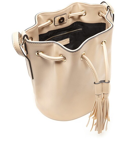 FOREVER 21（フォーエバー トゥエンティーワン）の「FOREVER 21 Faux Leather Bucket Bag（ショルダーバッグ・レディース・Brown・ONE SIZE）」の2枚目の写真