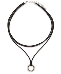 FOREVER 21 | FOREVER 21 Circle Cutout Choker Necklace(ネックレス)