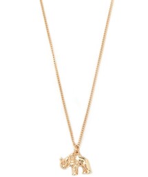 FOREVER 21 | FOREVER 21 Elephant Charm Necklace(ネックレス)