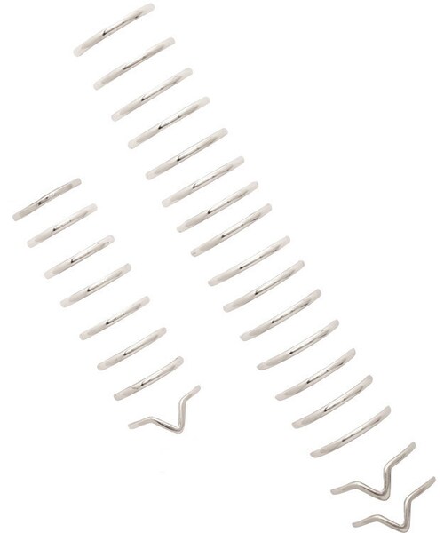 FOREVER 21（フォーエバー トゥエンティーワン）の「FOREVER 21 Chevron Midi Ring Set（リング・レディース・Gold/Silver・ML/SM）」の2枚目の写真