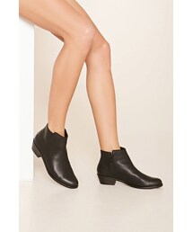 FOREVER 21 | FOREVER 21 Faux Leather Chelsea Boots(ブーツ)