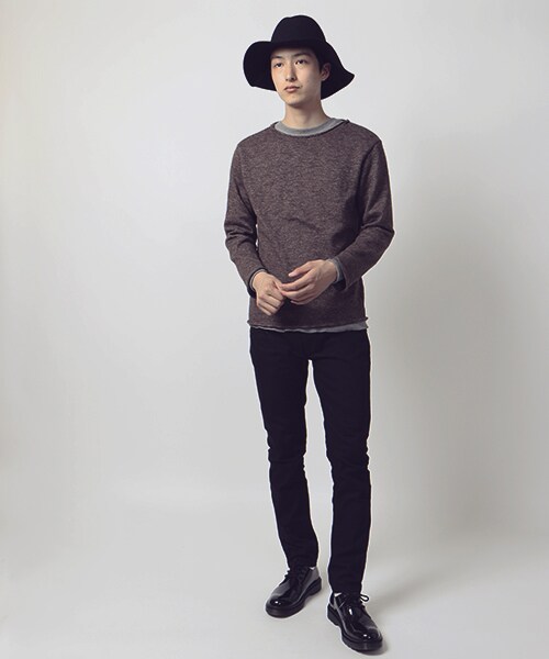 FREAK'S STORE（フリークスストア）の「[送料無料]予約商品 T/Cスラブ天竺ロールネックプルオーバー（トップス・メンズ・チャコールグレー/ブラウン/オリーブ・M/L）」の9枚目の写真