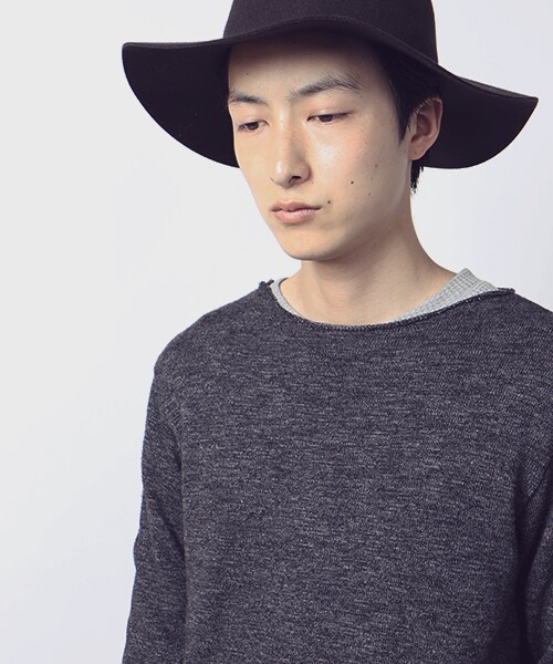 FREAK'S STORE（フリークスストア）の「[送料無料]予約商品 T/Cスラブ天竺ロールネックプルオーバー（トップス・メンズ・チャコールグレー/ブラウン/オリーブ・M/L）」の7枚目の写真