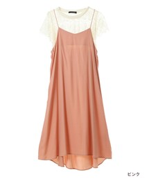 w closet | レースインナー×キャミワンピセット(ワンピース/ドレス)