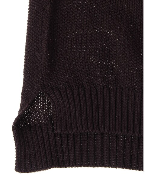 w closet(ダブルクローゼット)の「刺繍入りフレア袖ニット(トップス・レディース・オフホワイト/ラベンダー/スミクロ/オレンジ オンライン先行カラー・FREE)」の10枚目の写真