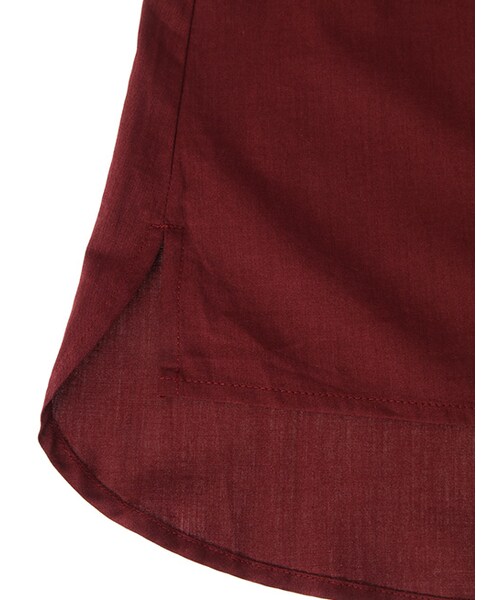 w closet（ダブルクローゼット）の「リボン付きバルーンスリーブプルオーバー（トップス・レディース・オレンジベージュ/ボルドー/ブラック・FREE）」の9枚目の写真