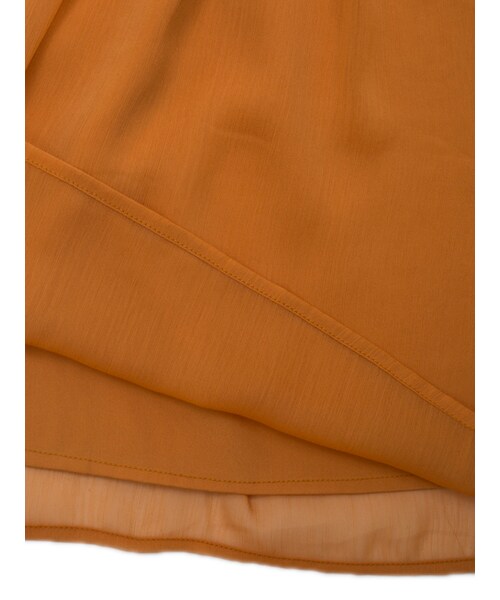 w closet(ダブルクローゼット)の「スカラップレースチュニック(トップス・レディース・オフホワイト/オレンジ/カーキ・FREE)」の9枚目の写真