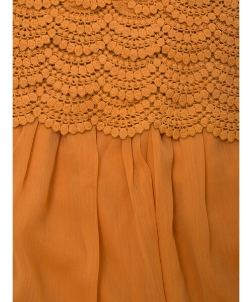 w closet(ダブルクローゼット)の「スカラップレースチュニック(トップス・レディース・オフホワイト/オレンジ/カーキ・FREE)」の8枚目の写真