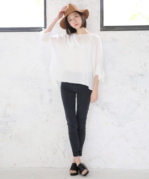 LOWRYS FARM（ローリーズファーム）の「★WEB先行予約アイテム★ミュール（シューズ・ブラック/オレンジ/ベージュ・M/L）」の9枚目の写真