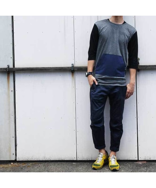 NIRAME.CO（ニラメッコ）の「日陰ぽけっとT（Tシャツ/カットソー・メンズ・その他）」の2枚目の写真