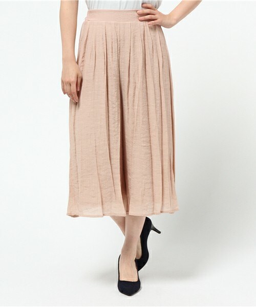 actuel（アクチュエル）の「RTスラブスカンツ（その他パンツ・レディース・グレー/ネイビー/ピンクベージュ・FREE）」の3枚目の写真