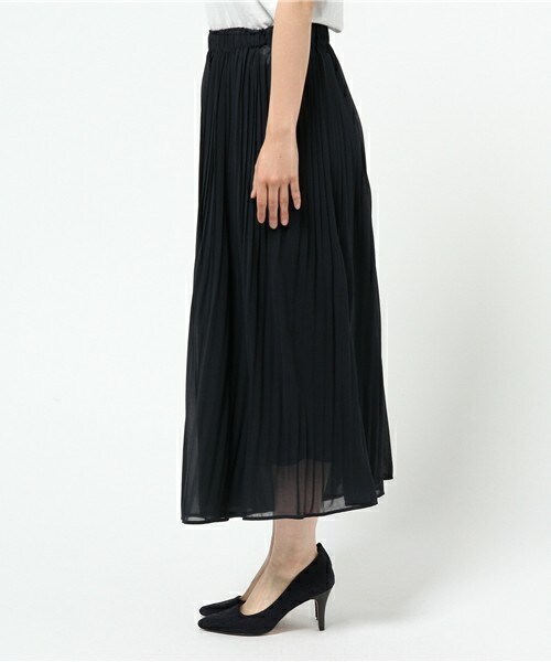 actuel(アクチュエル)の「消しプリーツスカンツ(その他パンツ・レディース・グレー/ネイビー/ピンクベージュ・FREE)」の5枚目の写真